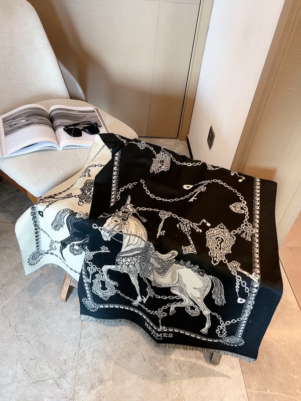 ブランドマフラー角部分ディテール